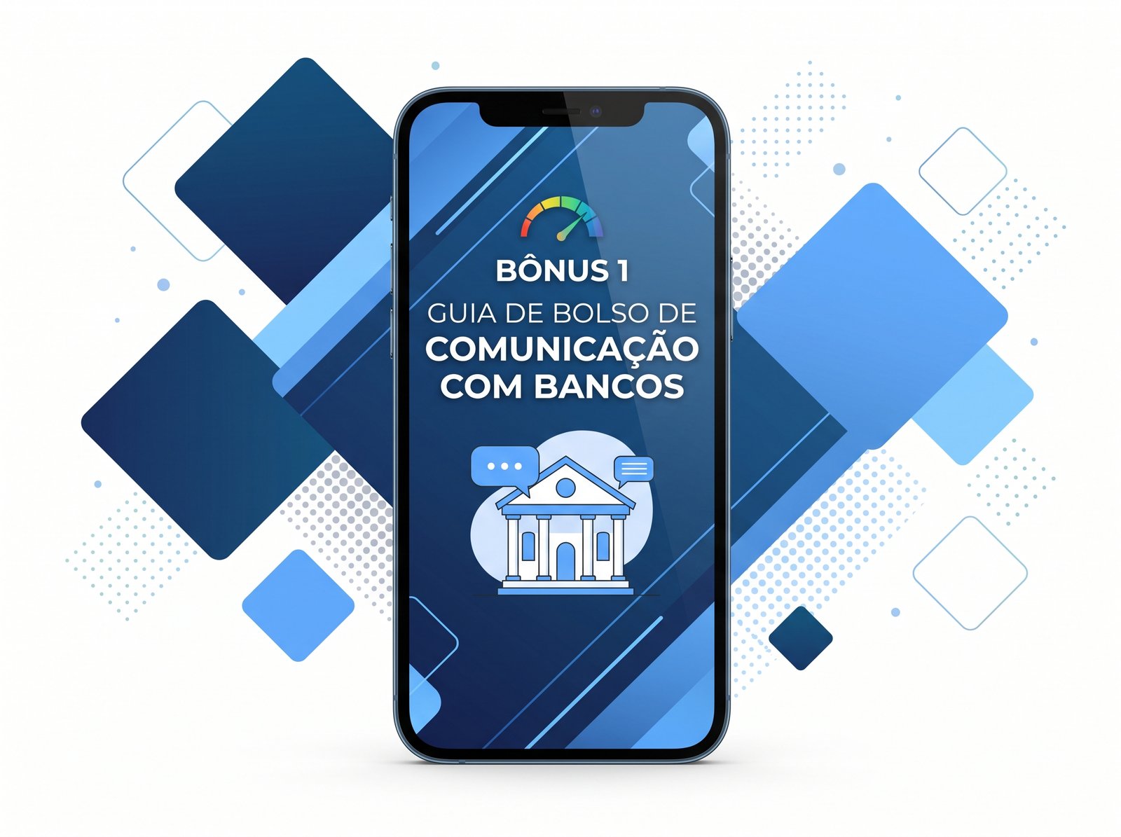 Mockup Bônus 1: Guia de Comunicação com Bancos