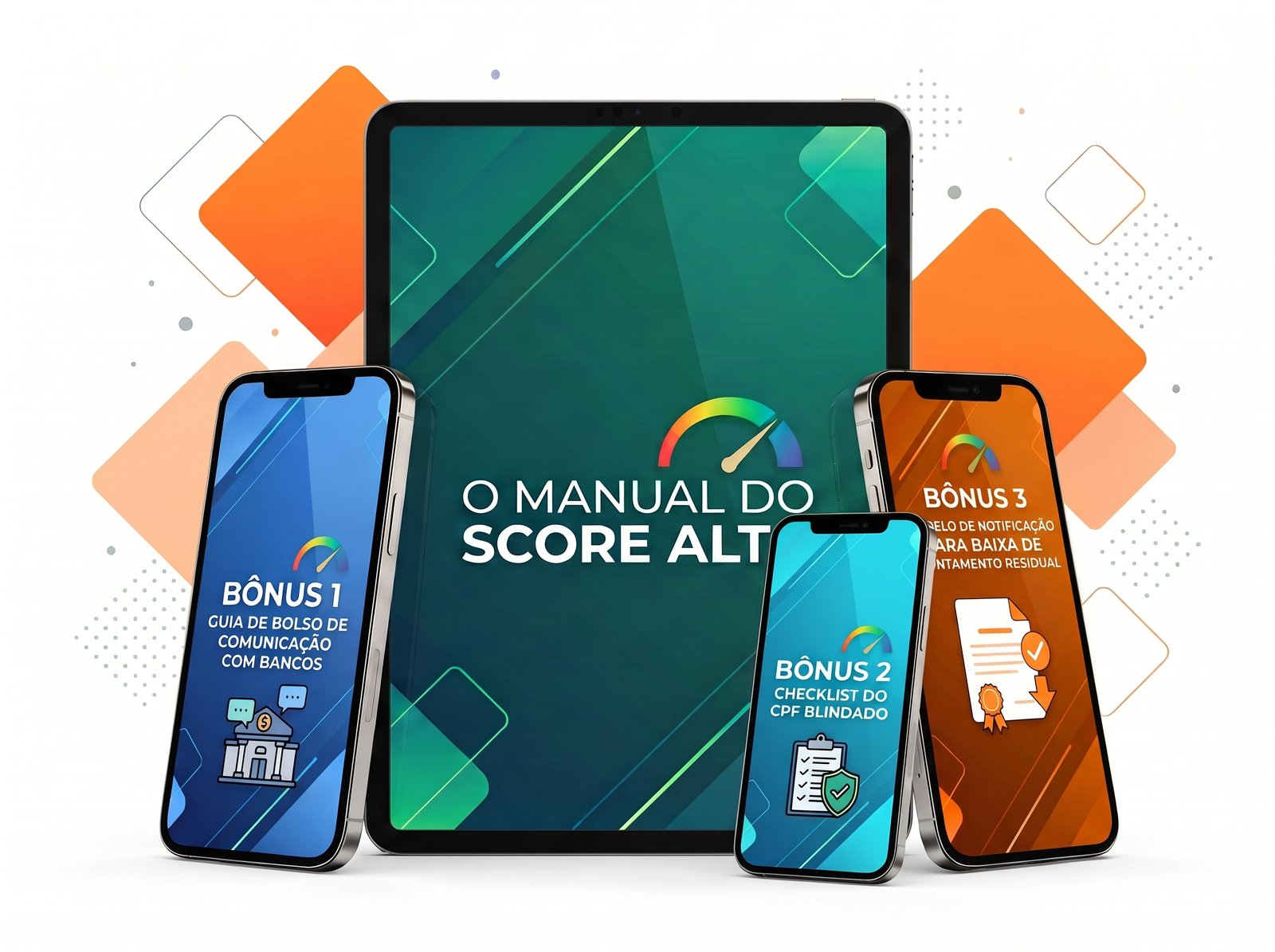 Pacote Completo Manual do Score Alto com os 3 Bônus